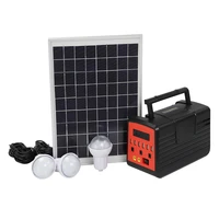 portable offgrid solar panel home kit power station with lantern lamps torch wall lantern light for outdoor garden camping