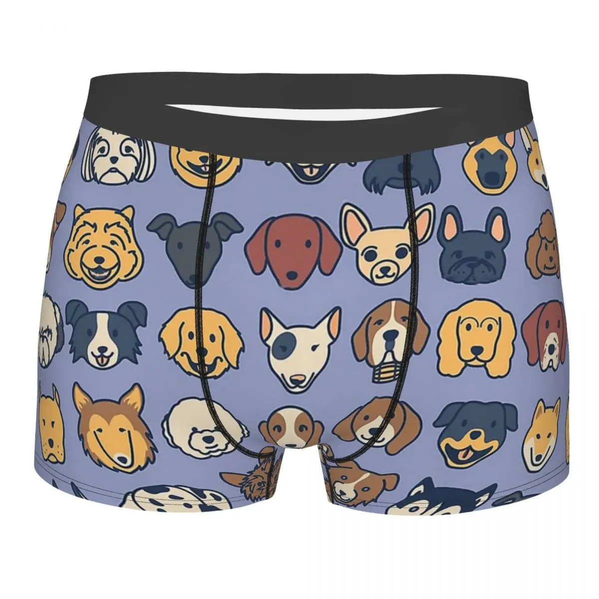 

Humor Boxer Doggos Pug Shorts Panties Briefs Man Underwear Bulldog Dog Pet Lover Animals Breathable Underpants for Male S-XXL