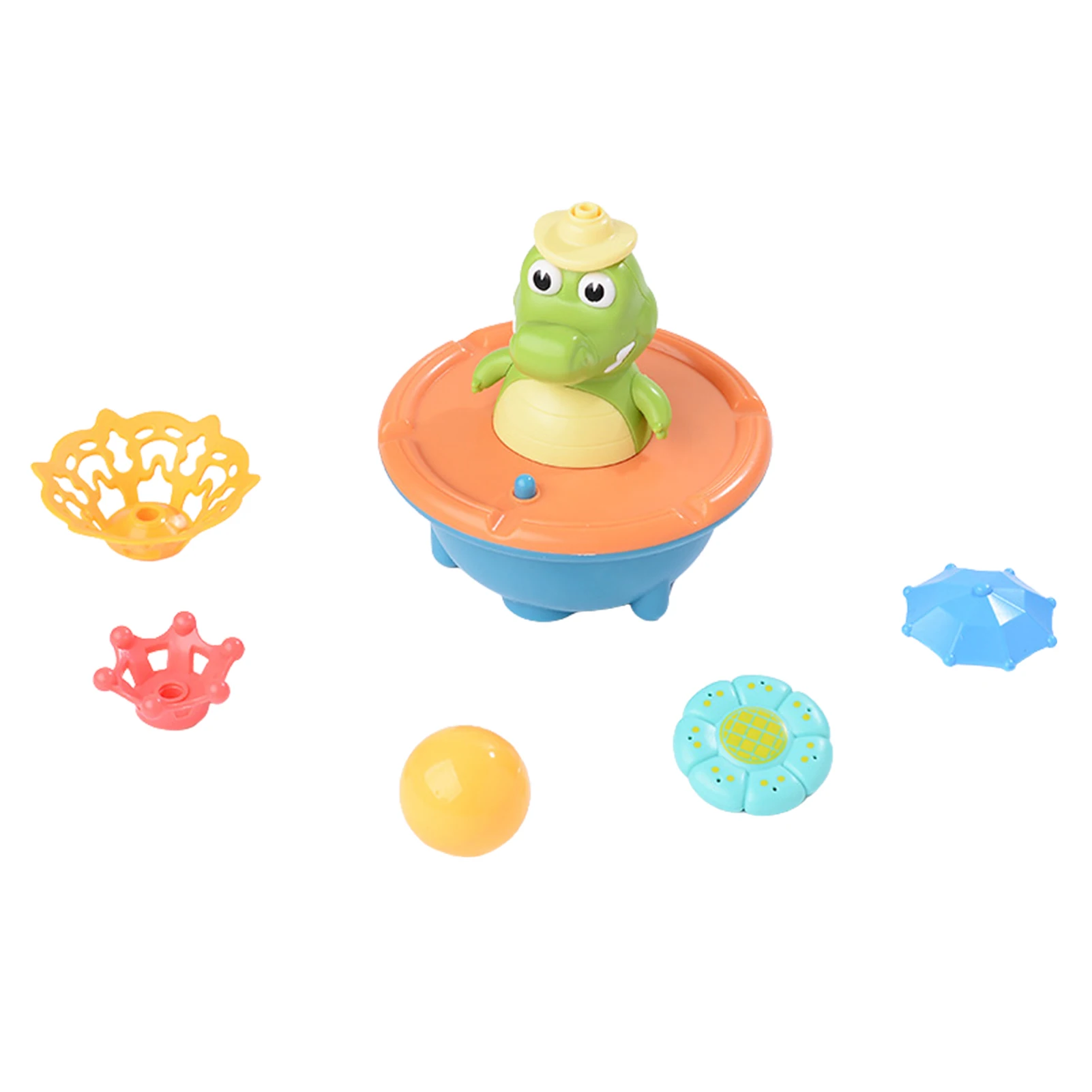 

Игрушки для ванны под крокодила, распыление воды, Детские Игрушки для ванны, электрическая игрушка под крокодила светильник кой, распыление...