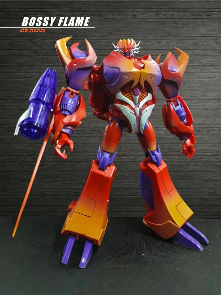 

Трансформер APC игрушки Bossy Flame TFP гетерохроматические MG Leader Cyclonus ограниченная версия экшн-Фигурки игрушки модель