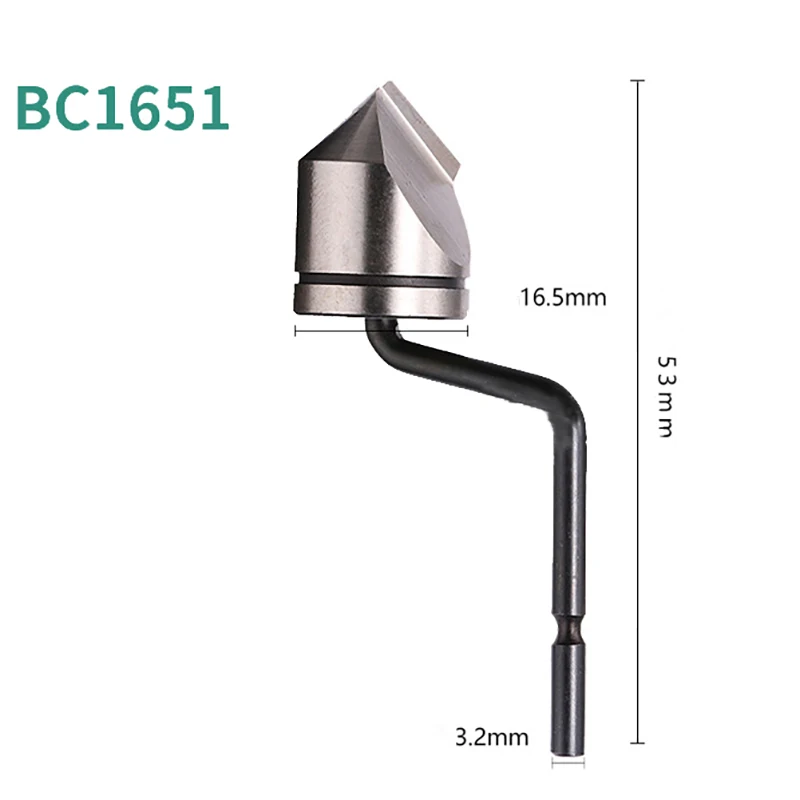 

1 шт. новый инструмент для снятия фаски с потайным лезвием BC1041 BC1651 BC8301 BC6301, инструмент для обрезки системы удаления заусенцев
