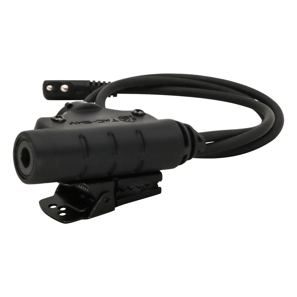 Tactical Headset Adapter U94 V2 Ptt Military Airsoft U94 Ptt Compatible with PELTOR Comtac Sordin Headphone for Motorola 2pin