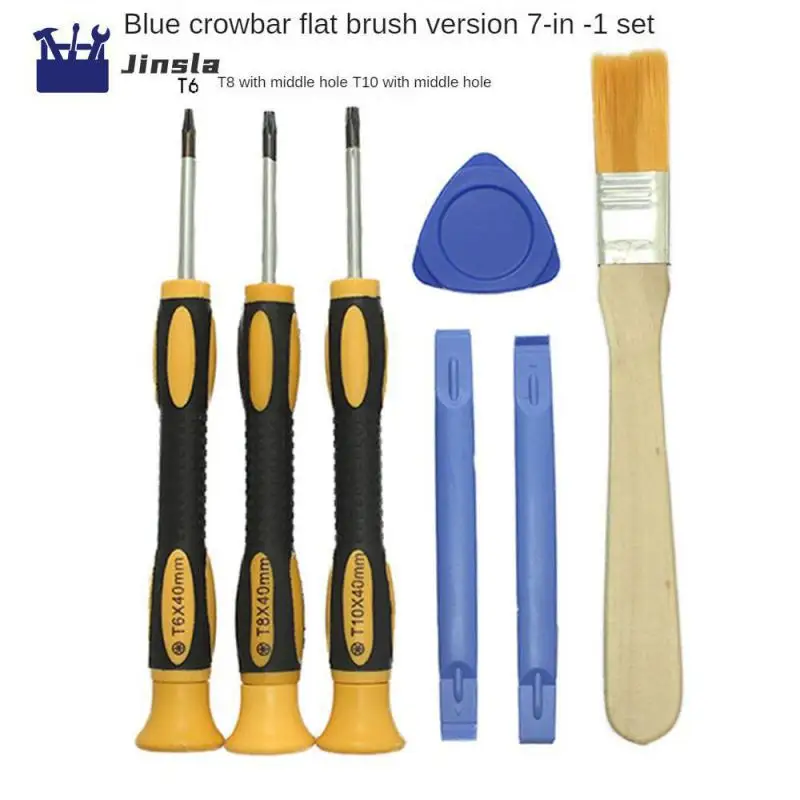 

Прецизионная отвертка с отверстием, прочная Шестигранная Отвертка Torx, нескользящая ручка, инструменты для ремонта, ручной инструмент