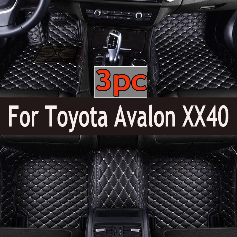 

Автомобильные коврики для Toyota Avalon XX40 2013 ~ 2018, прочный водонепроницаемый ковер, роскошный кожаный коврик, автомобильные аксессуары, автомобильные коврики, полный комплект