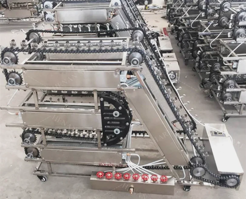 Автоматическая вращающаяся машина для барбекю Yakitori