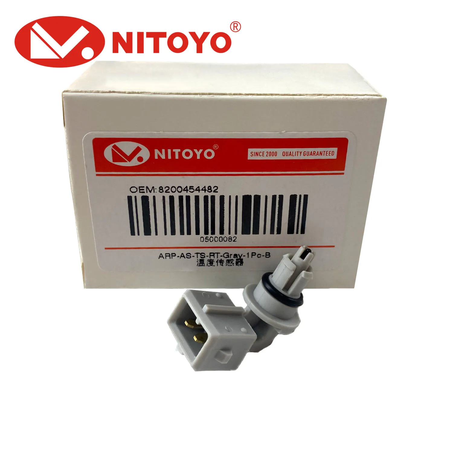 NITOYO-Sensor de temperatura de admisión de aire, accesorio para Renault, Citroen, Peugeot, Fiat, Lancia, Nissan, Dacia, #8200454482