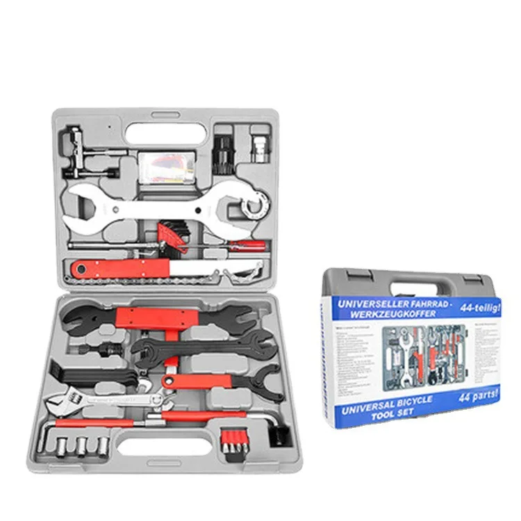 

Bicycle 18 In 1 Toolbox Professional Maintenance Service Tool Kit Mtb Road Bike Multi-function Repair Tools Convenient Riding