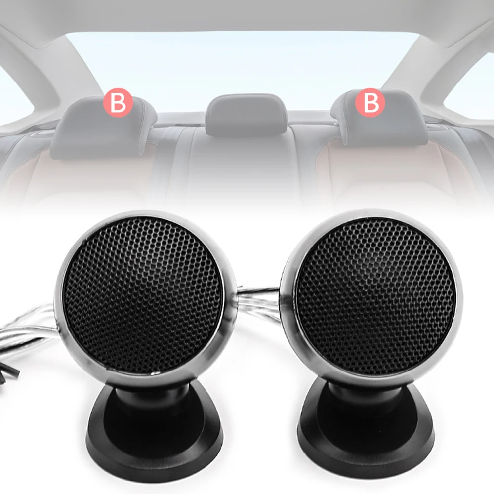 

2pcs Universal Car Tweeter Speaker 150W 4Ohm Audio Stereo Loudspeaker Car Door Speakers Bass Subwoofer For Car Audios