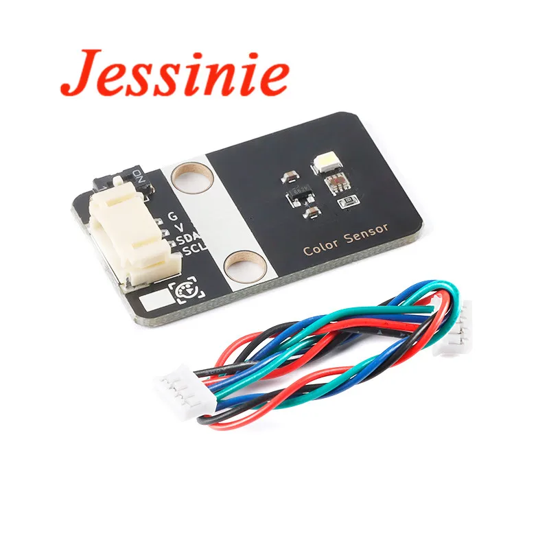 Модуль датчика распознавания цветов RGB макетная плата 5 в IIC I2C ZC-CLS381 для Arduino STM32 -