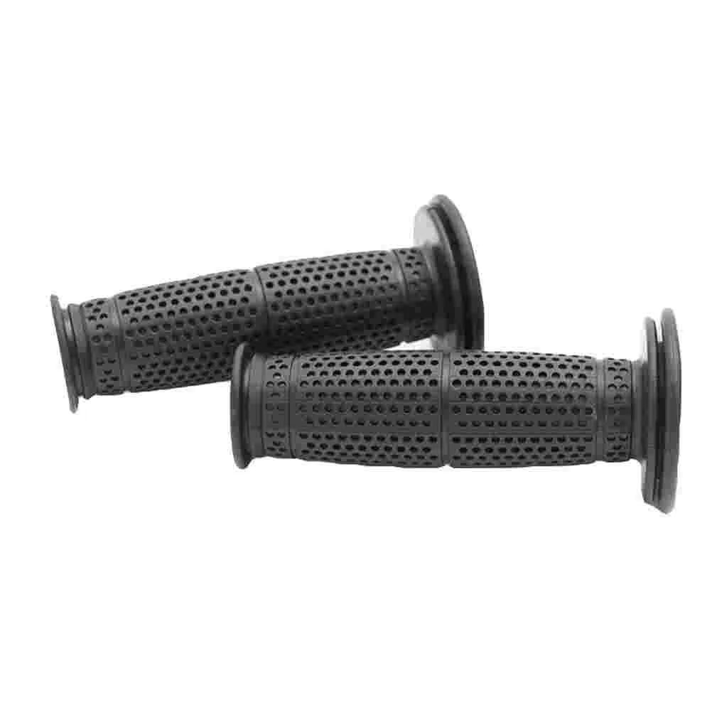 

Motorcycle Rubber Grip Anti- Motorbike Handlebar Vintage Grips Bars Accessories