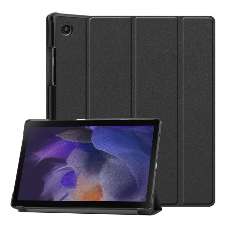 

For Samsung Galaxy Tab S8 Plus Case SM-X900 X906 Tri-Folding Cover For Coque Galaxy Tab S8 Plus Tablet Kids