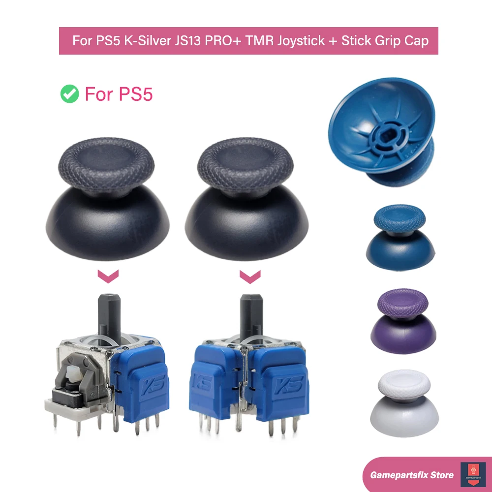 Js13 Sticks K-SILVER JS13 Pro+ TMR джойстик для PS5 | AliExpress