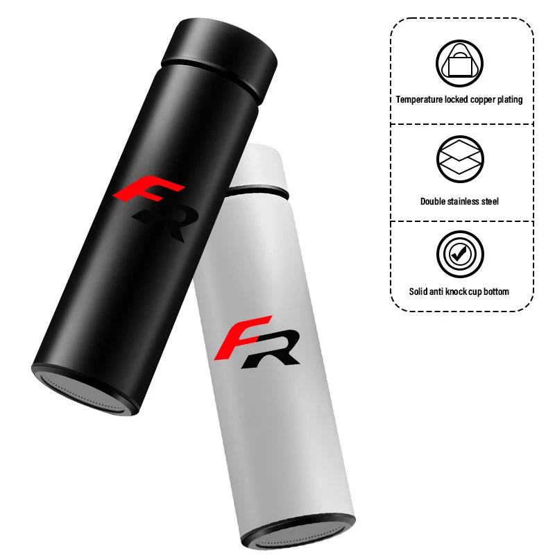 Автомобильный термос из нержавеющей стали емкость 500 мл умный дисплей