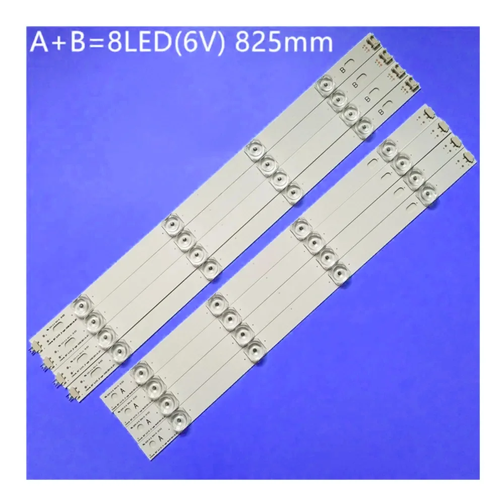 8 шт./компл. полосы светодиодной подсветки для LG LC420DUE 42LB3910 42LF620V INNOTEK DRT 3 0 42 дюйма A B