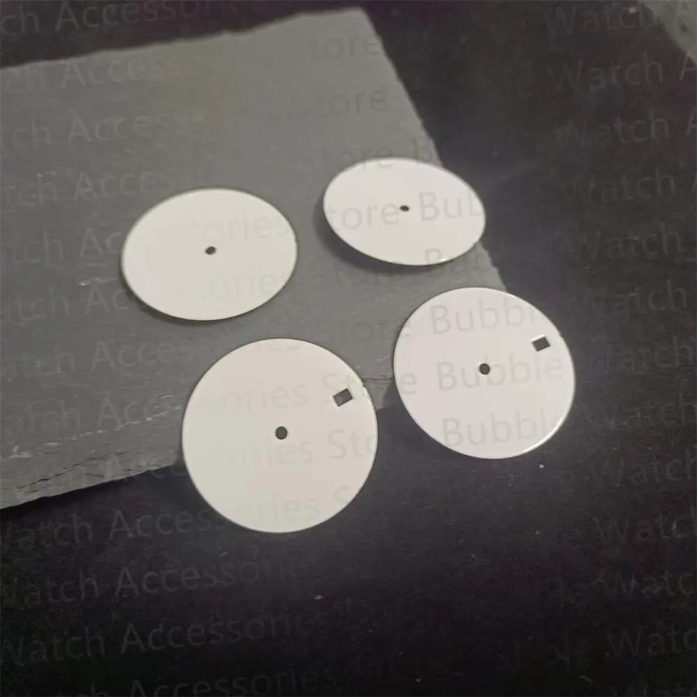 Mod 28.5mm White Sunburst Day Calendar Window SKX007 SKX6105 Watch Dial Fit For NH35 NH36 7S26 SRPD Turtle Abalone Movement