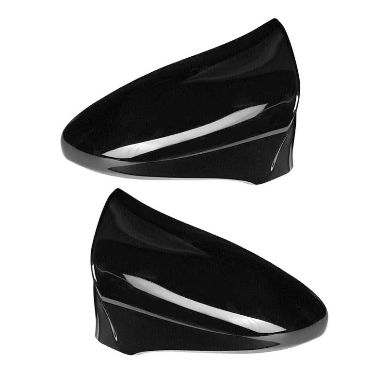 

Чехол для зеркала заднего вида с боковой дверью, глянцевая черная отделка, подходит для Lexus IS RC GS 300h 350 450h RC F SPORT 2015-2018, 2 шт.