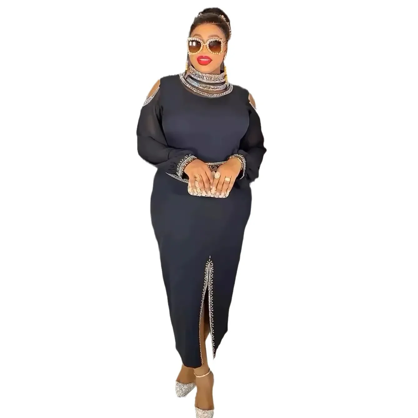 Элегантные африканские платья для женщин 2024 Новая летняя африканская одежда