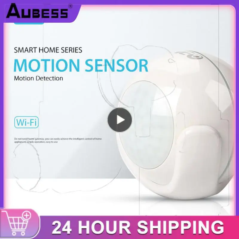 

Real Time Remind Pir Motion Sensor Voice Control Universal Remote Dectector Security Guard Wifi Smart Infrared Dectector Mini