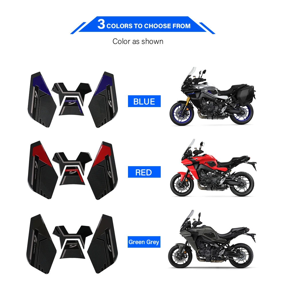 Наклейка 3D из эпоксидной смолы наклейка для Yamaha Tracer 9 GT 9GT Tracer9 2021 аксессуары