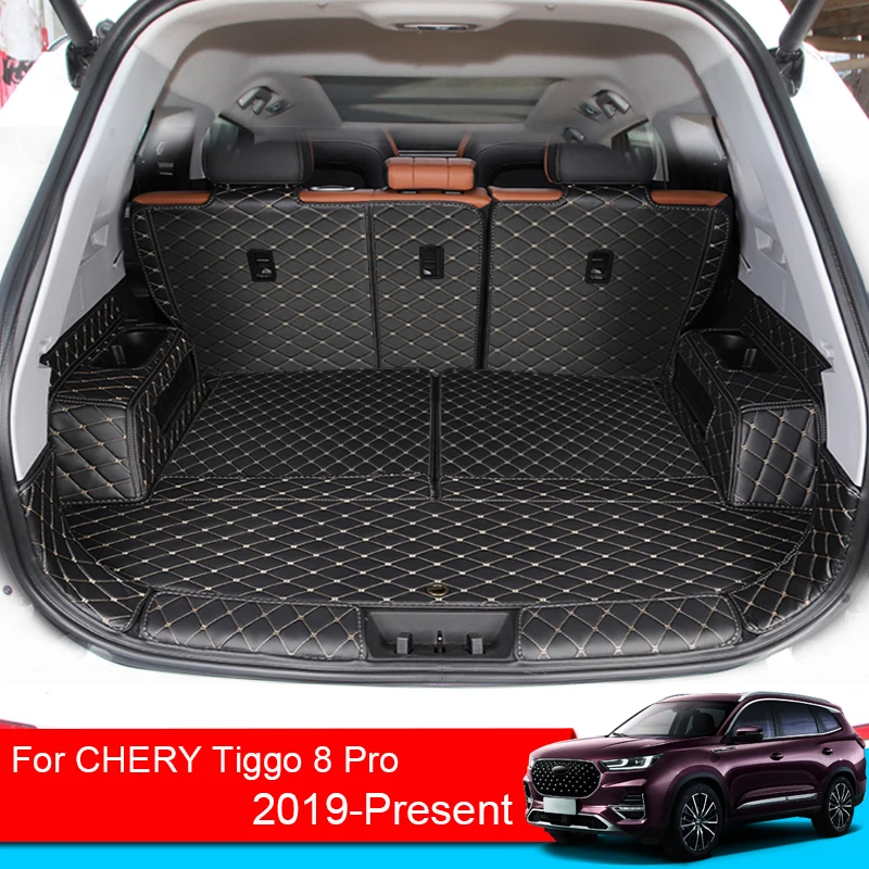 

Автомобильный Стайлинг, коврик для багажника из искусственной кожи, для CHERY Tiggo 8Pro, 2019-2024, грузовая подкладка, ковёр, поднос, протектор, авто а...