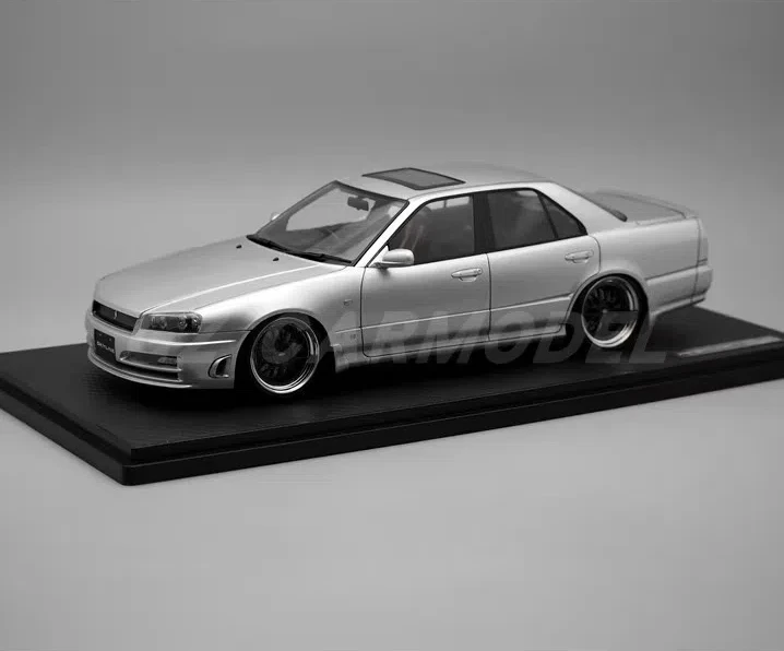 IG 1:18 R34 Skyline 25GT Turbo ER34 JDM имитация ограниченный выпуск смолы Металл статическая