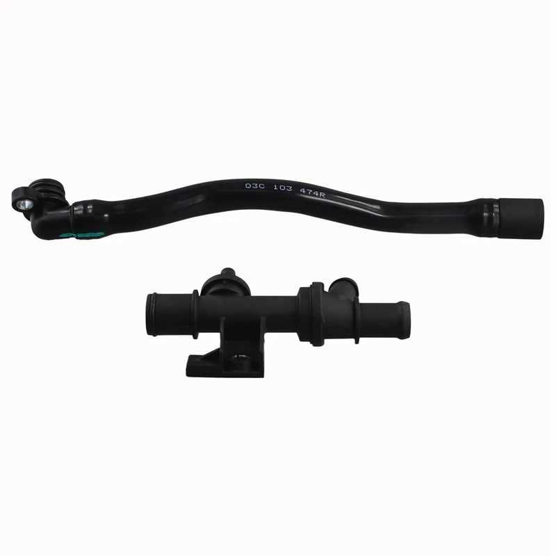 03C103493AM Crankcase Breather Hose+Check Valve For VW Golf Jetta EOS Tiguan A3 1.4T 03C103175F 03C103175H