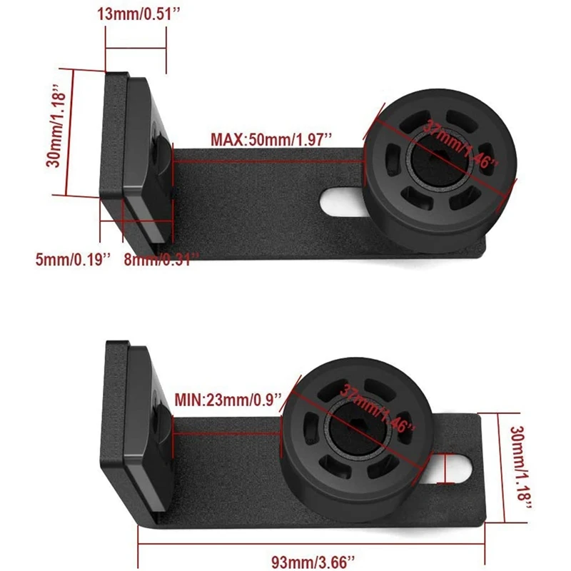 Направляющая Встраиваемая внизу для раздвижной двери сарая направляющая пола с