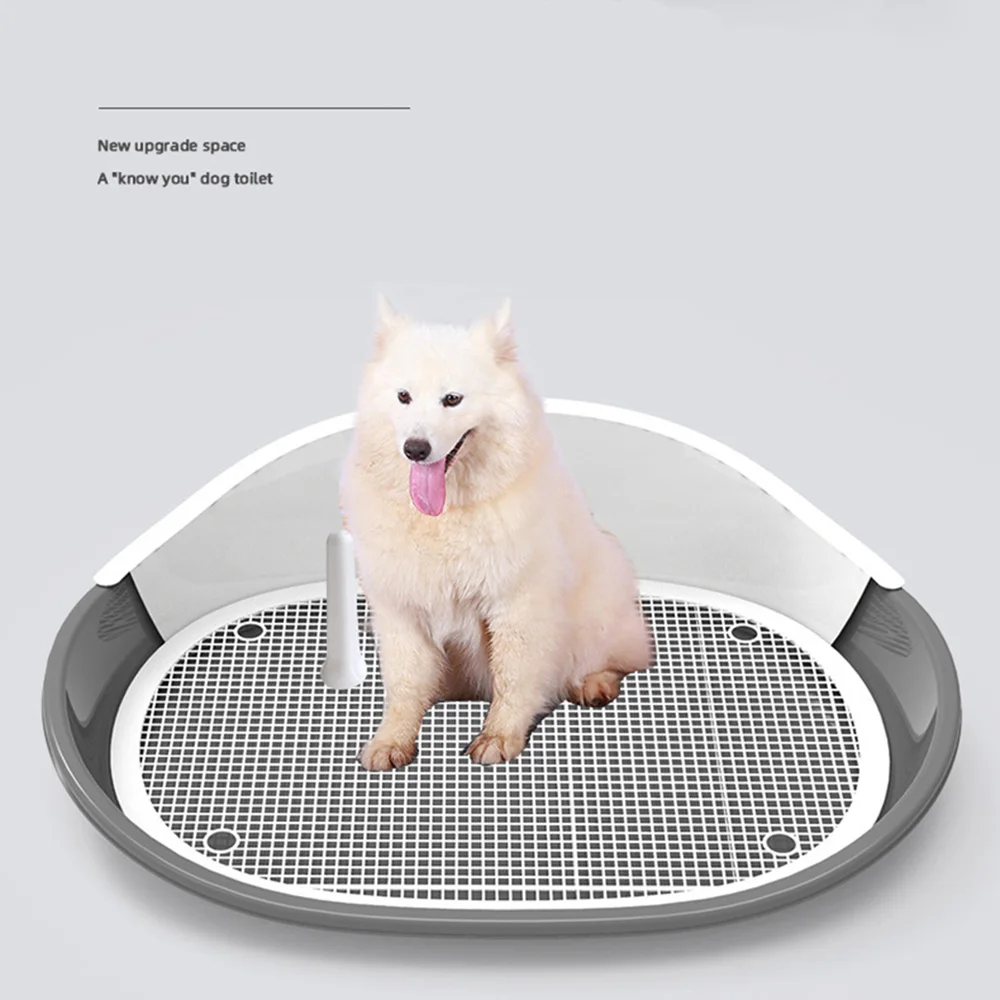 Large size Dog Toilet Potty Puppy Litter Tray Pee Training Bedpan Toilet Easy to Clean Pet Toilet Pet Product Large size Dog To