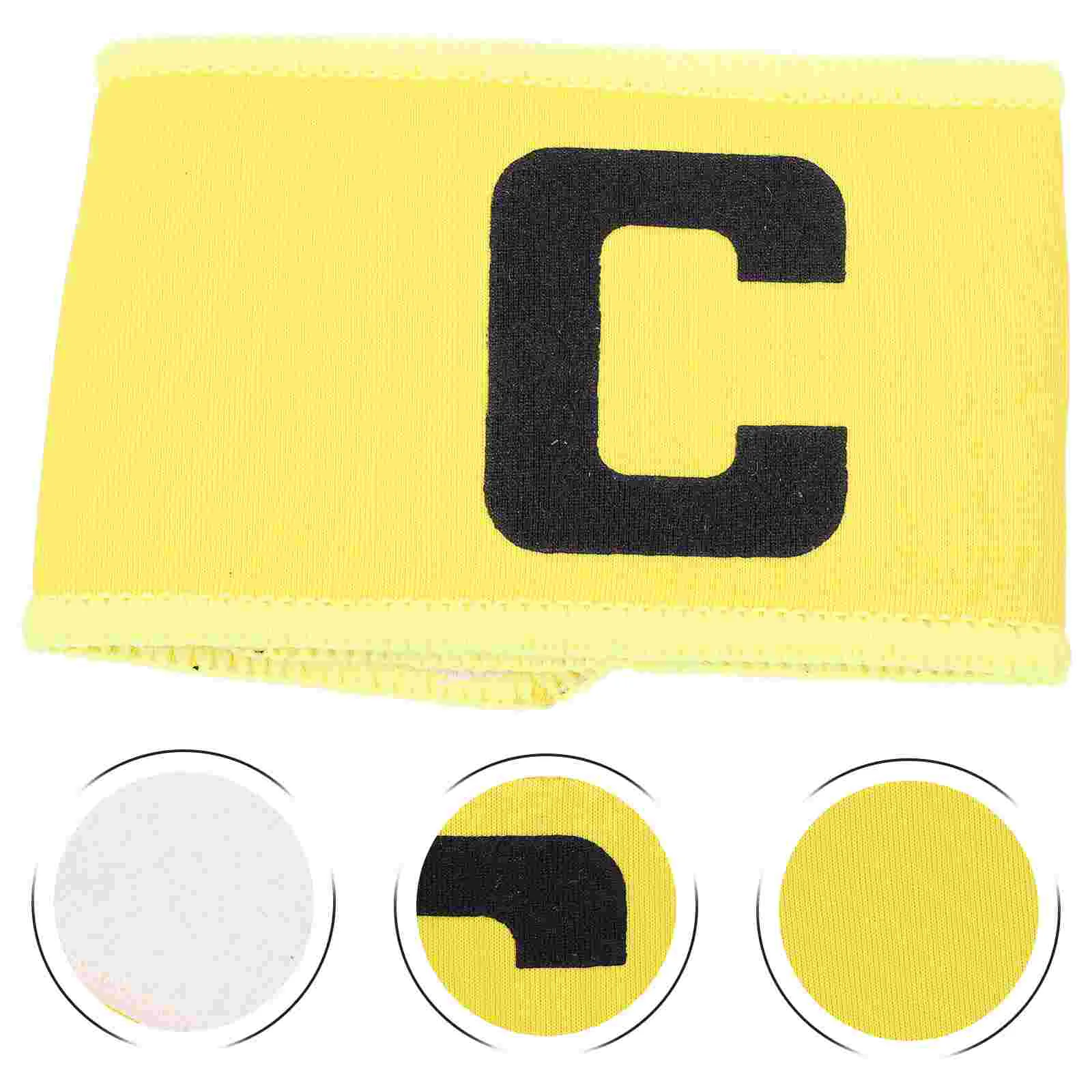 

2Pcs Band Soccer Armband Captain Armband Portable Arm Band Soccer Accessory for Sports Football