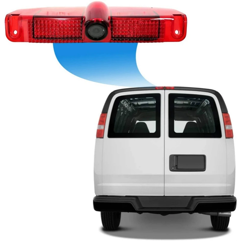 

170° Wide Angle High Mounted Brake Light Camera Backup Backup Camera For Chevrolet Express