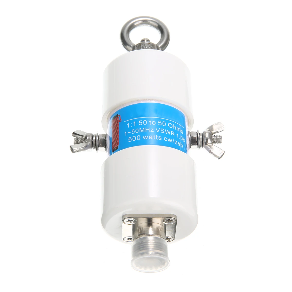 1 шт. прочный 160 м-6 м полосы 8-50 МГц 500 Вт Водонепроницаемый HF Balun 1:1 Универсальный