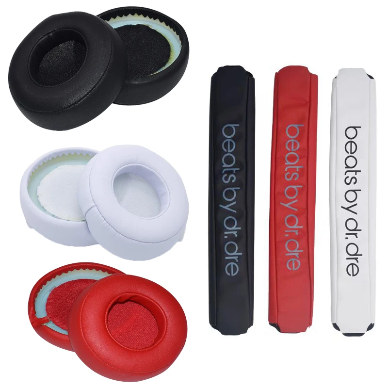 

Replacement Headband Pad for Pro DETOX Cover Sponge Earpads Cushion for Beats By Dr. Dre Pro DETOX Ear Pads Repair Parts A Set