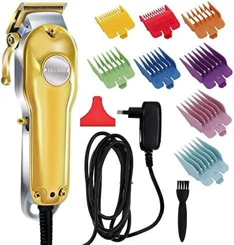 

Cortapelos Hombre Maquina de Cortar el Pelo Cortadora de Pelo Barbero Electric Recortador de y Precisión Waterproof