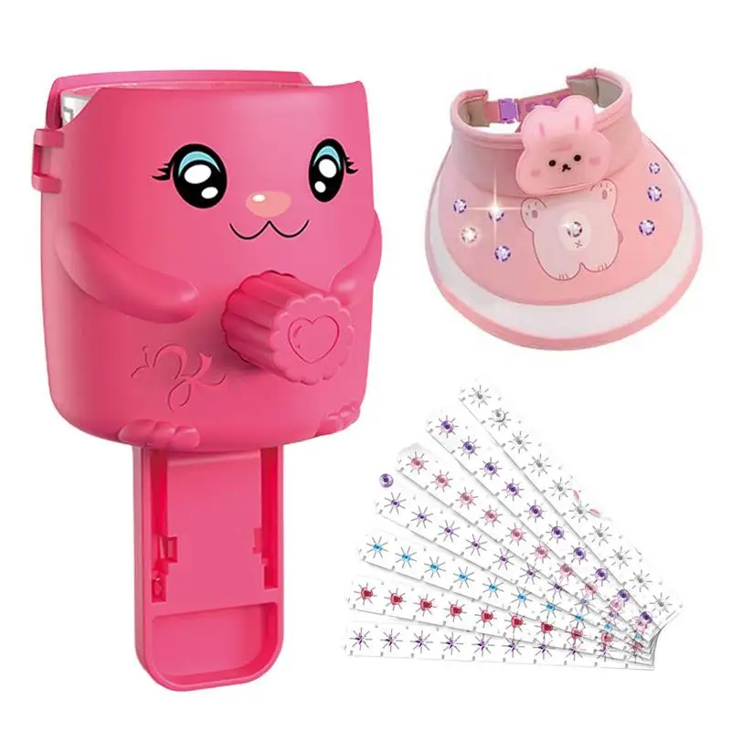 

Набор украшений для волос с инструментом для укладки, 120 драгоценных камней