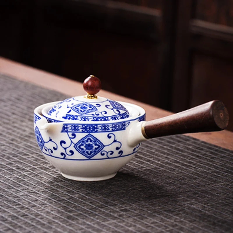 

Фарфоровый китайский чайный набор Gongfu, портативный чайник