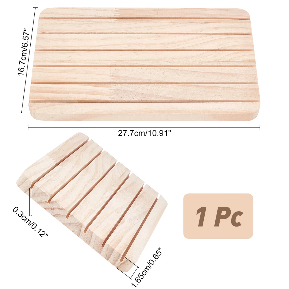 Natural Wood Jewelry Display Stands 6 Slots Holder for Necklace Rings Earrings Bracelets Card Desktop Organizer Packing Stand