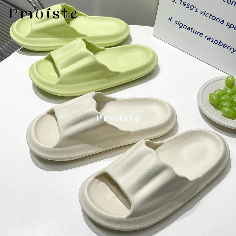 EVA Slipper For Unisex Indoor Soft Platform Shoes for Women Bathroom Comfort Anti-slip Home Slippers for Men