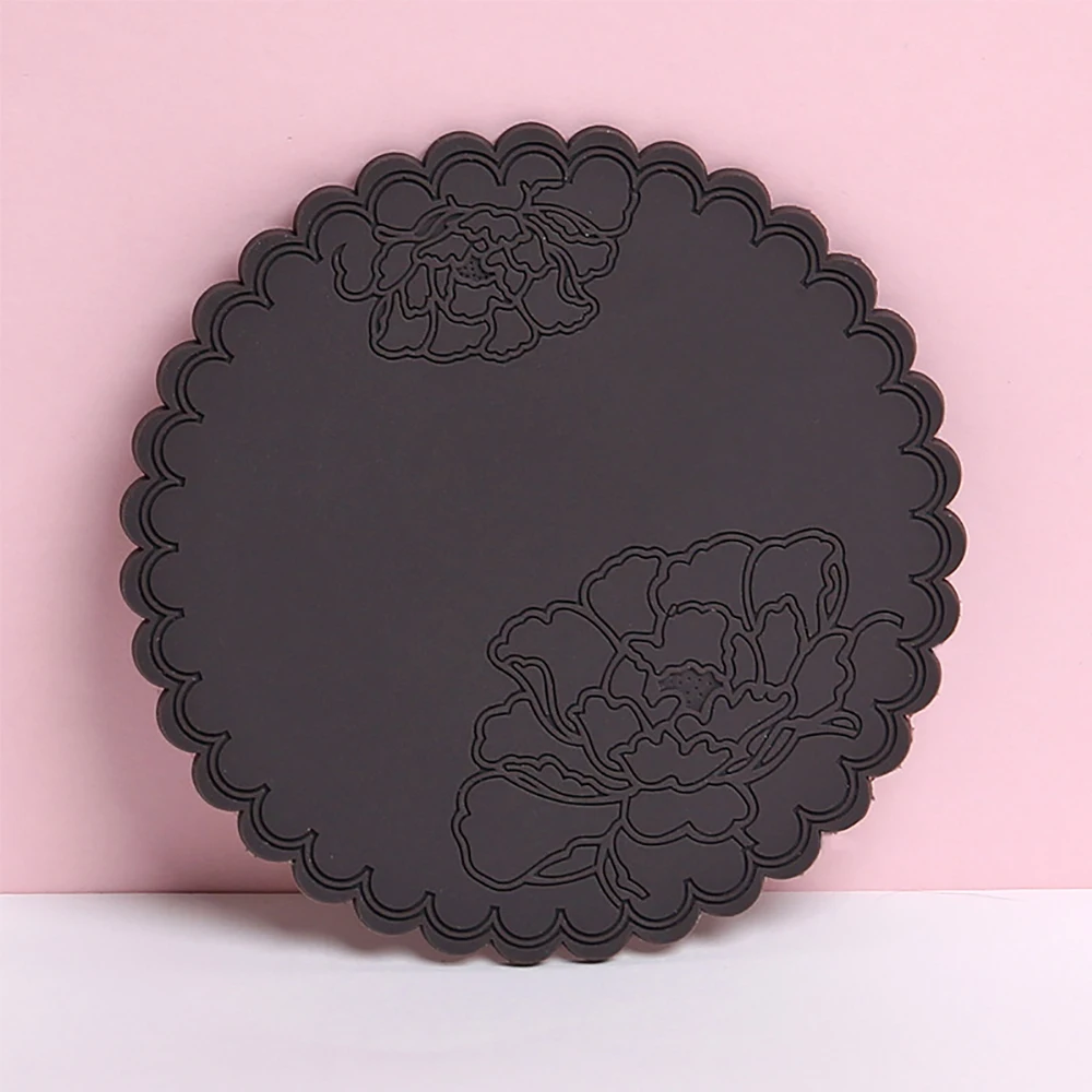 

Подставки для чашек, фотоскользящая изоляционная подставка для чашек, подставка для горячих напитков, кружевная подставка для кружева в виде Розы