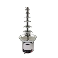 large capacity 7 tiers stainless party hotel chocolate fountains with discount
