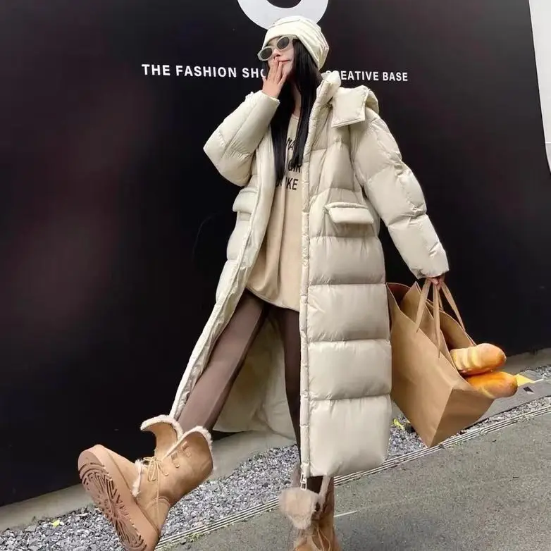 Продукт для прямой трансляции 2024 весенний пуховик женский новый стиль модная
