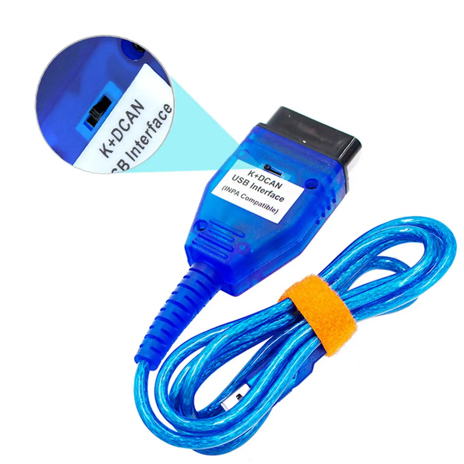 Новые OBD 2 USB-кабели для Inpa Bmw K DCAN USB интерфейс диагностический инструмент BMW E46 + CAN