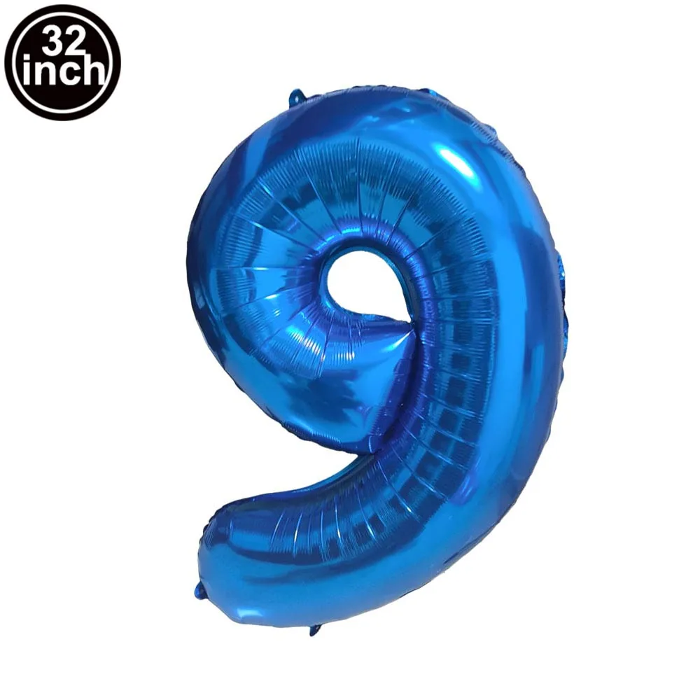 

Фольгированные шары Numbers 1-9 PartiesTour 32 дюйма