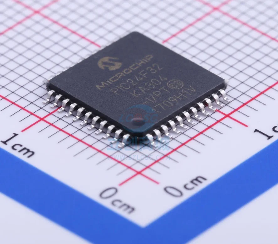 1 PCS/LOTE PIC24F32KA304-I/PT Package TQFP-44 New Original Genuine Microcontroller IC Chip (MCU/MPU/SOC)