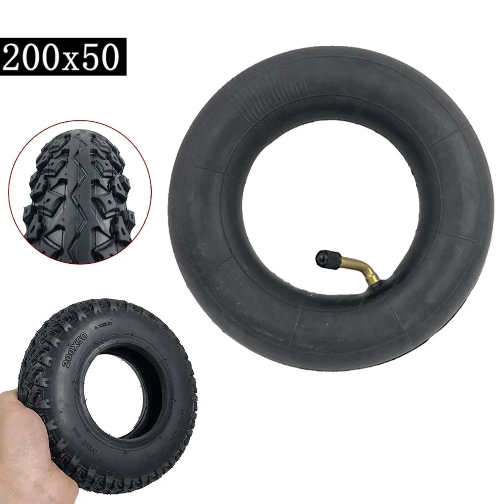 

(8X2inch) Tires 200x50 Abrasion Electric Inner + Outer Resistant Scooter Tires Durable High Quality Parts Portable