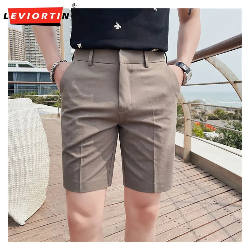 

Мужские летние однотонные шорты, размеры 38-28