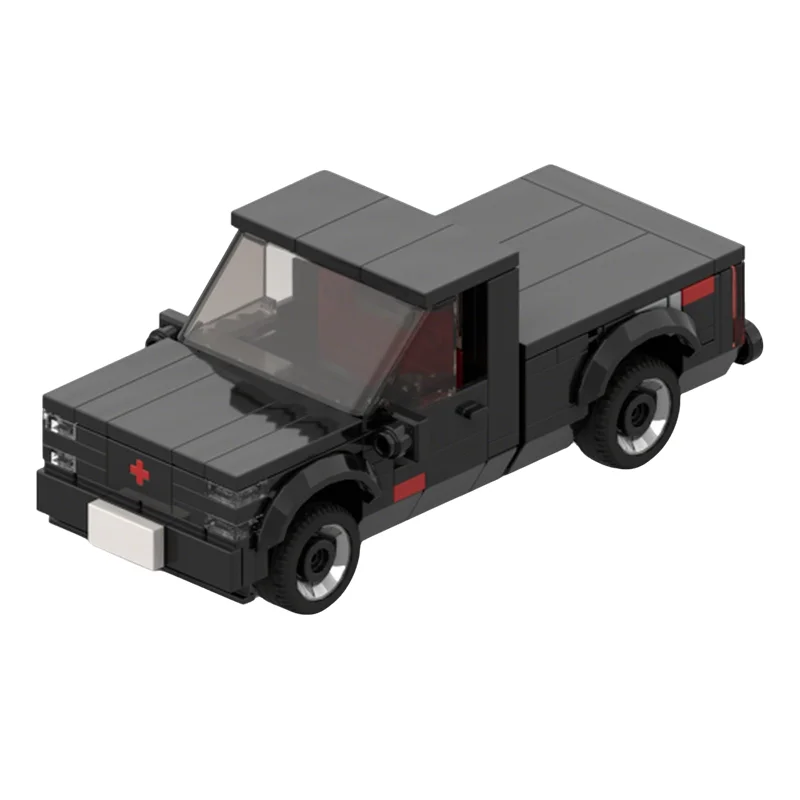 Фото 196 деталей MOC Chevrolet 454 SS, модель городского транспорта, строительные блоки, рождественский подарок, конструктор, художественная креативная 3D-модель. №1