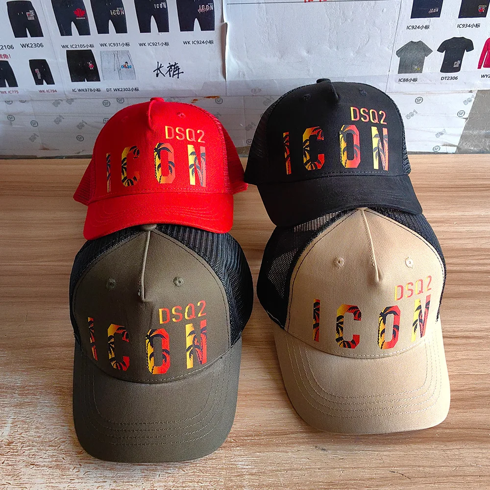 

DSQICOND2 Casual and Fashionable Cap for Men and Women Couples Unisex DSQ ICON Street Trend Baseball Cap for Men Women Gift