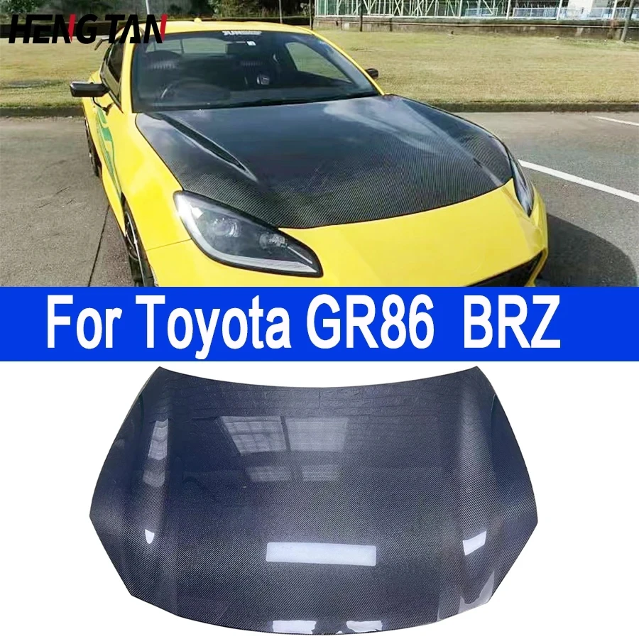 Оригинальный капот из углеродного волокна для GR86 Toyota BRZ 2020-2022 FRP передний комплект