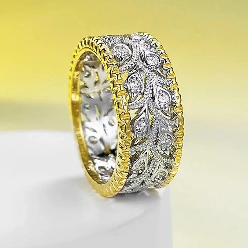 Винтажное модное кольцо в викторианском стиле эпохи из серебра 925 пробы с