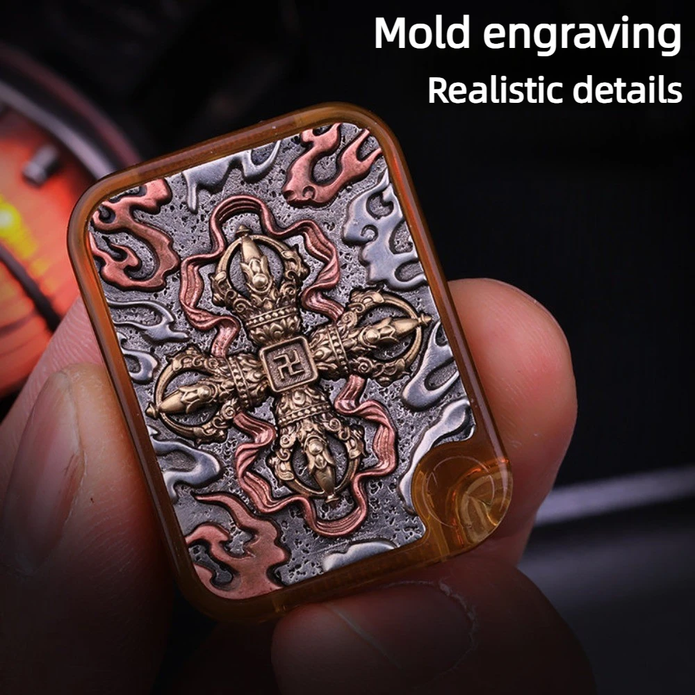Фото Игрушка-антистресс CHIMAGO EDC King Gesar Price Sign Collaboration BPmods с картой для снятия стресса с помощью пальцев №4